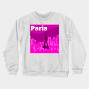 Paris Skyline Crewneck Sweatshirt